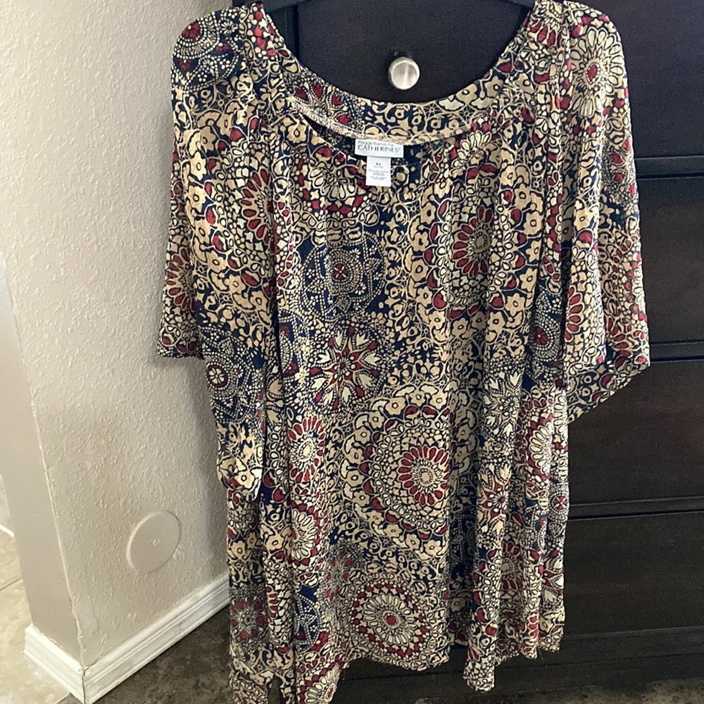 Two piece top and tank from Catherine’s. Size 4x